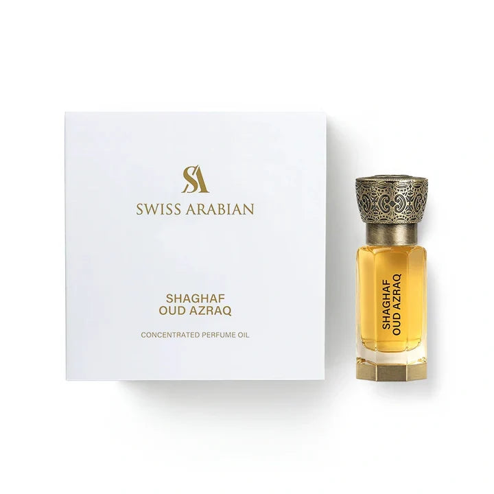 Swiss Arabian Shaghaf Oud Azraq CPO 0.4 Fl oz
