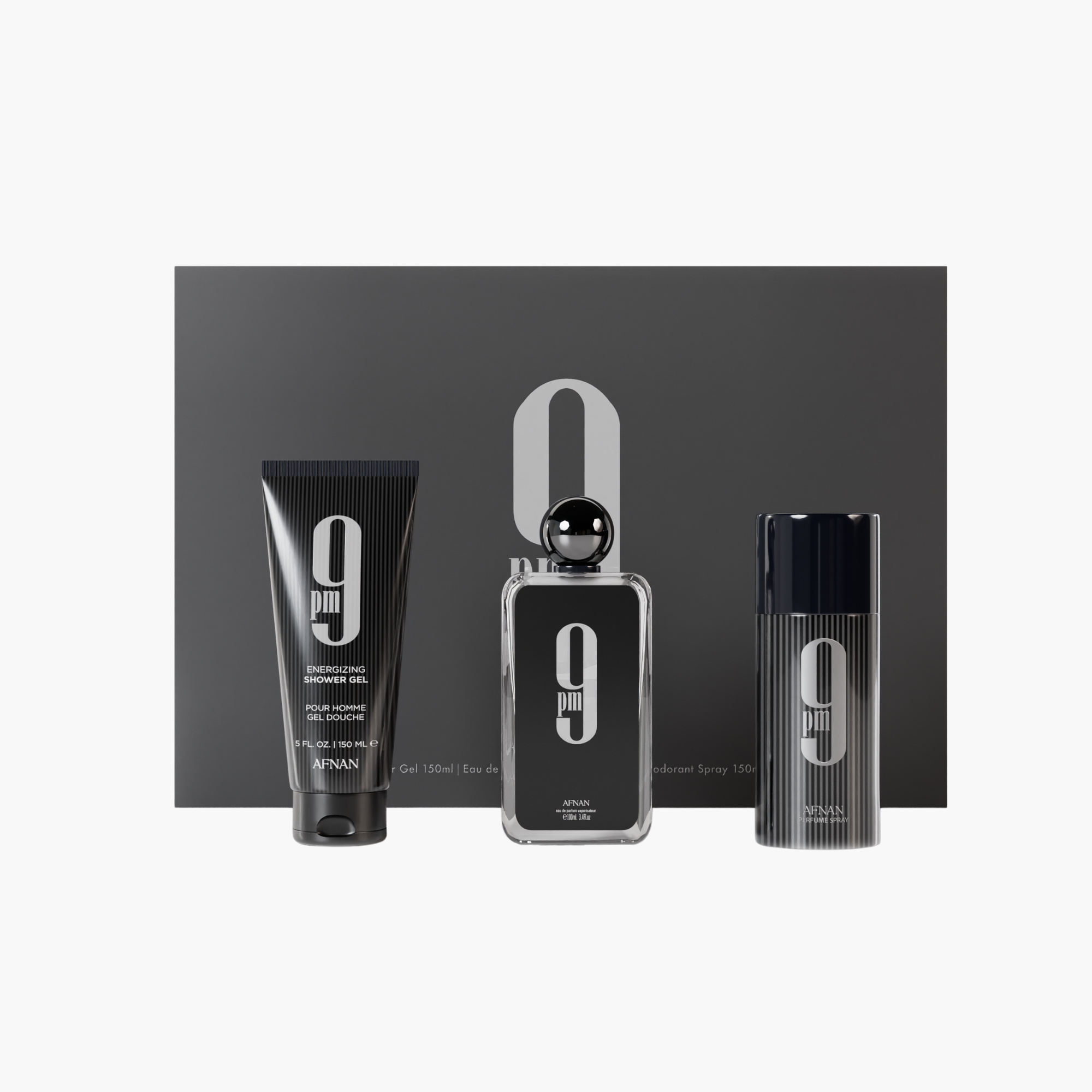 Afnan 9 Pm 3 PC Set for Men