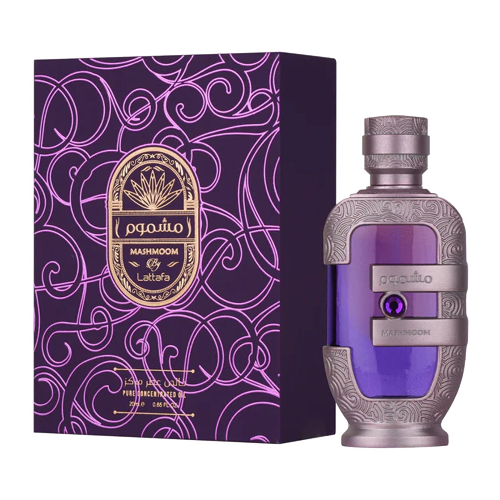 Mashmoom By Lattafa Concentrated Perfumed Oil for Unisex 20 ml