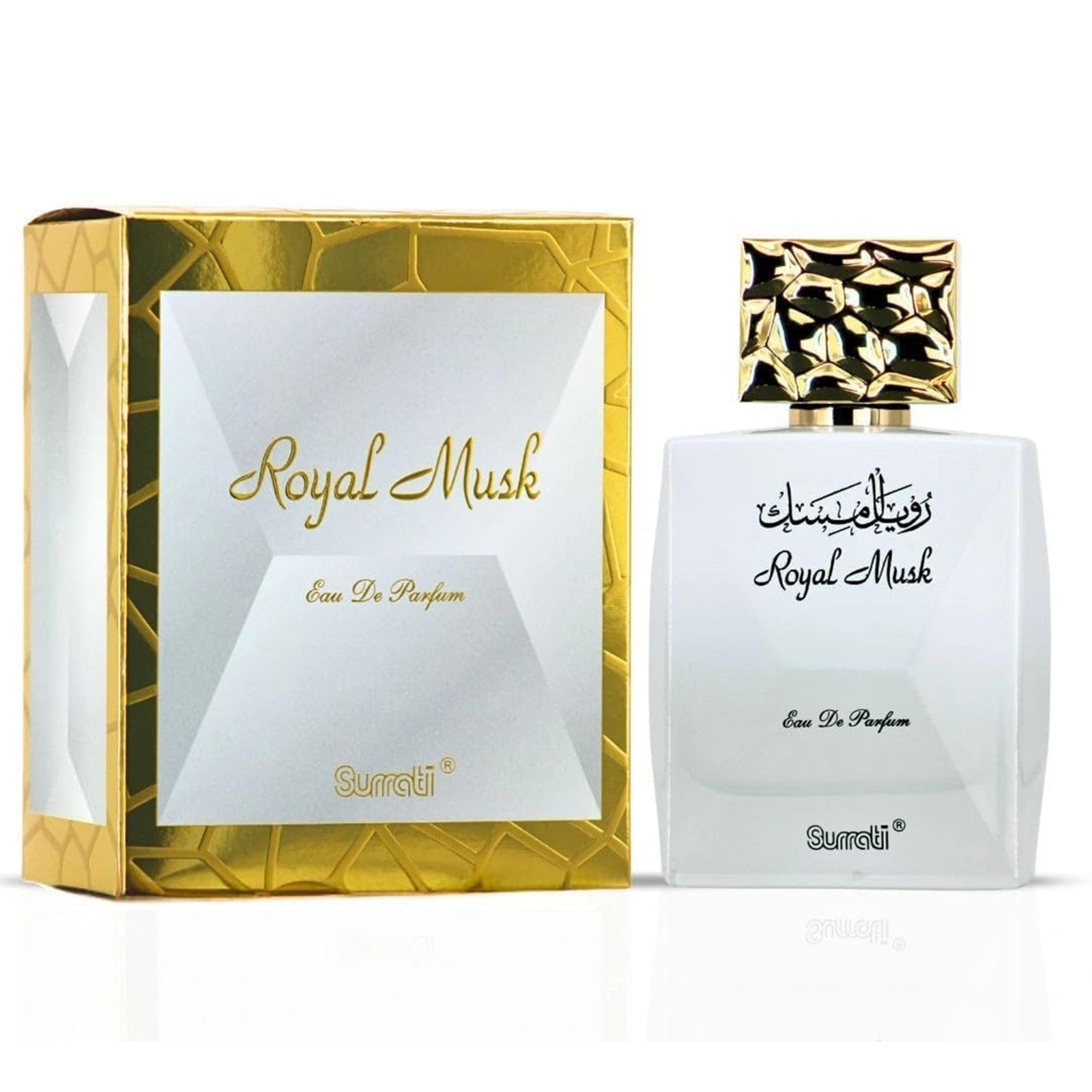 Royal Musk By Surrati Eau de Parfum Perfume for Unisex 3.4 fl oz 100ml