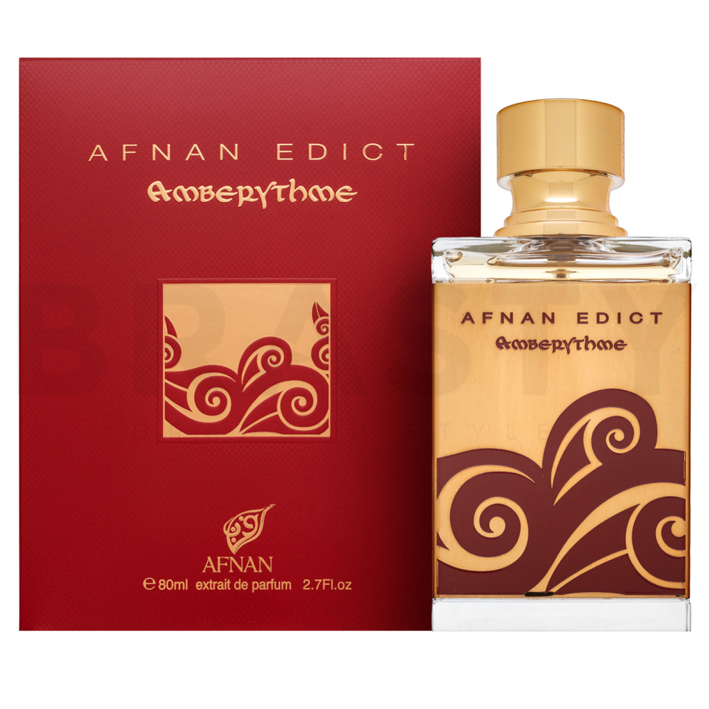 Afnan Edict Amberythme Unisex EDP Spray 3.4 oz