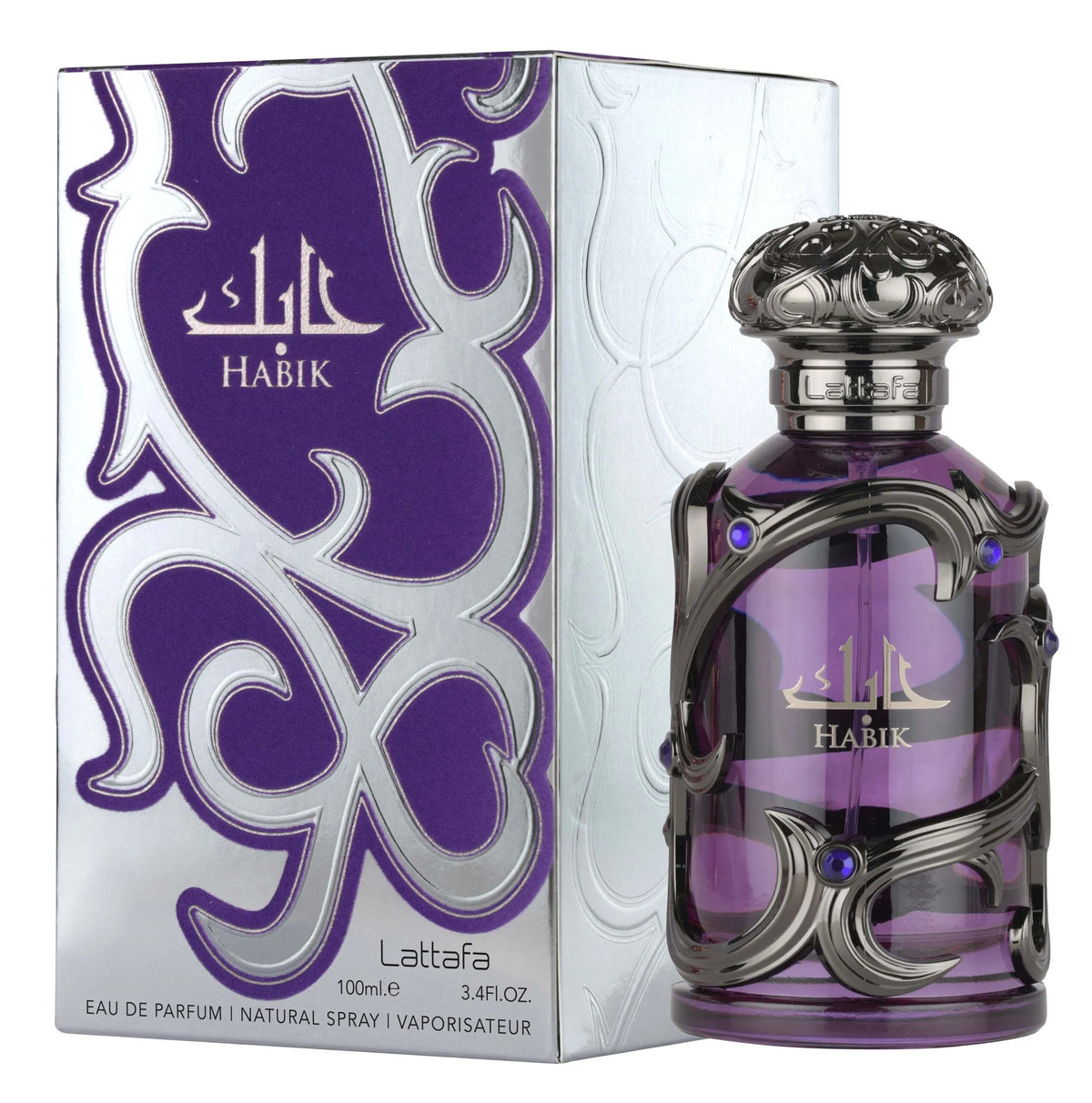 Habik By Lattafa Eau de Parfum Perfume Spray for Men 3.4 fl oz 100ml