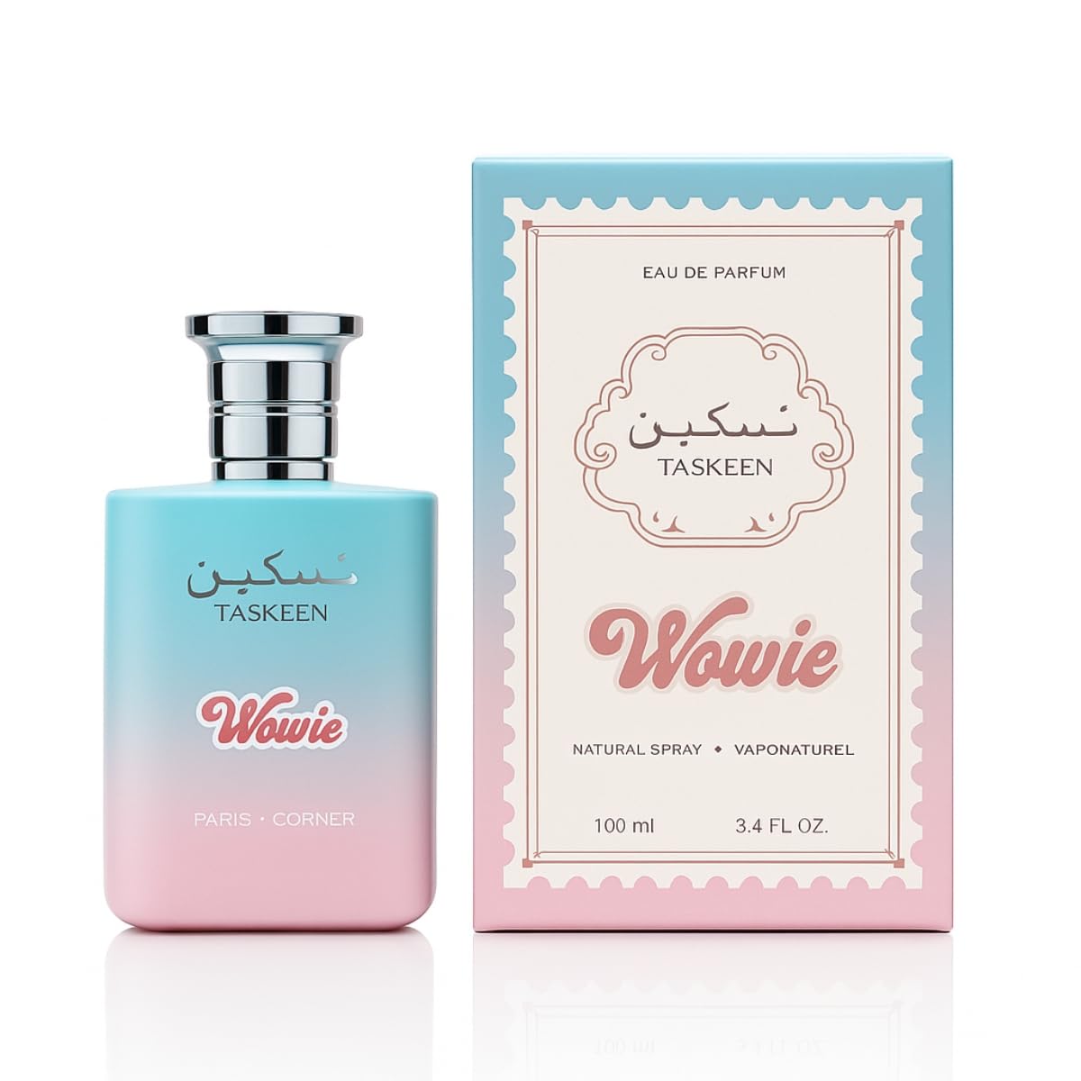 Paris Corner Taskeen Wowie Women EDP Spray 3.0 oz