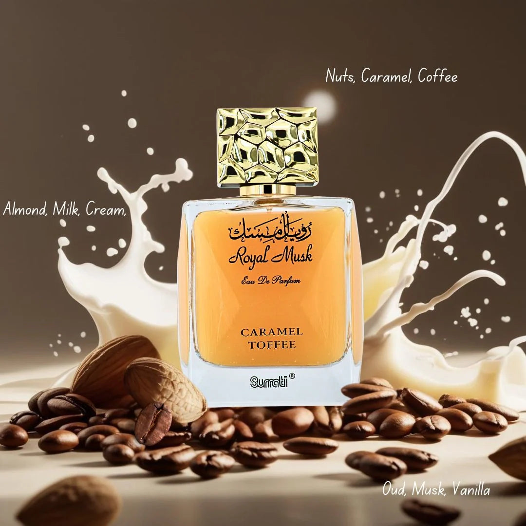 Surrati Royal Musk Caramel Toffee Unisex EDP Spray 3.0 oz