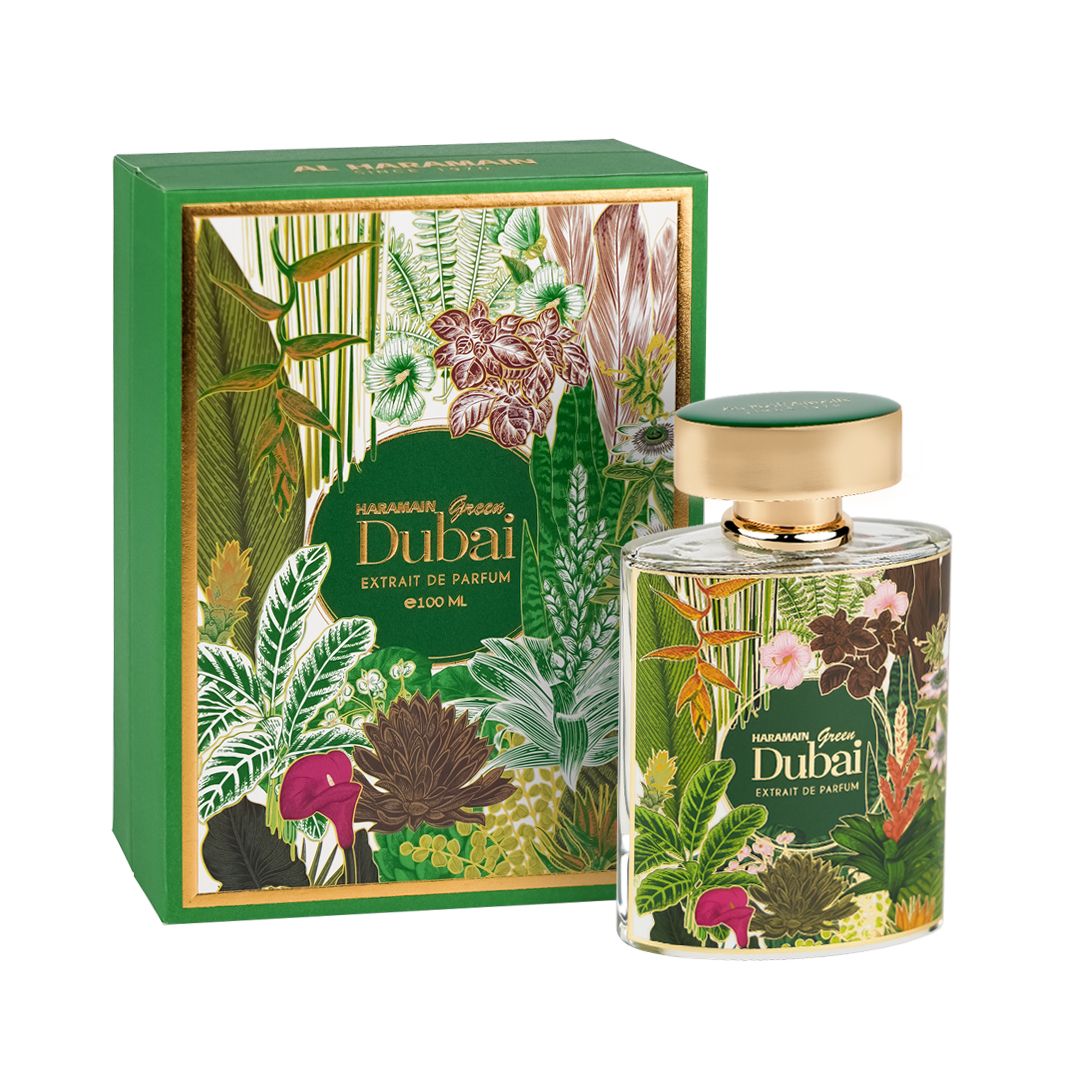 Al Haramain Green Dubai Extrait de Parfum 3.4 Fl oz
