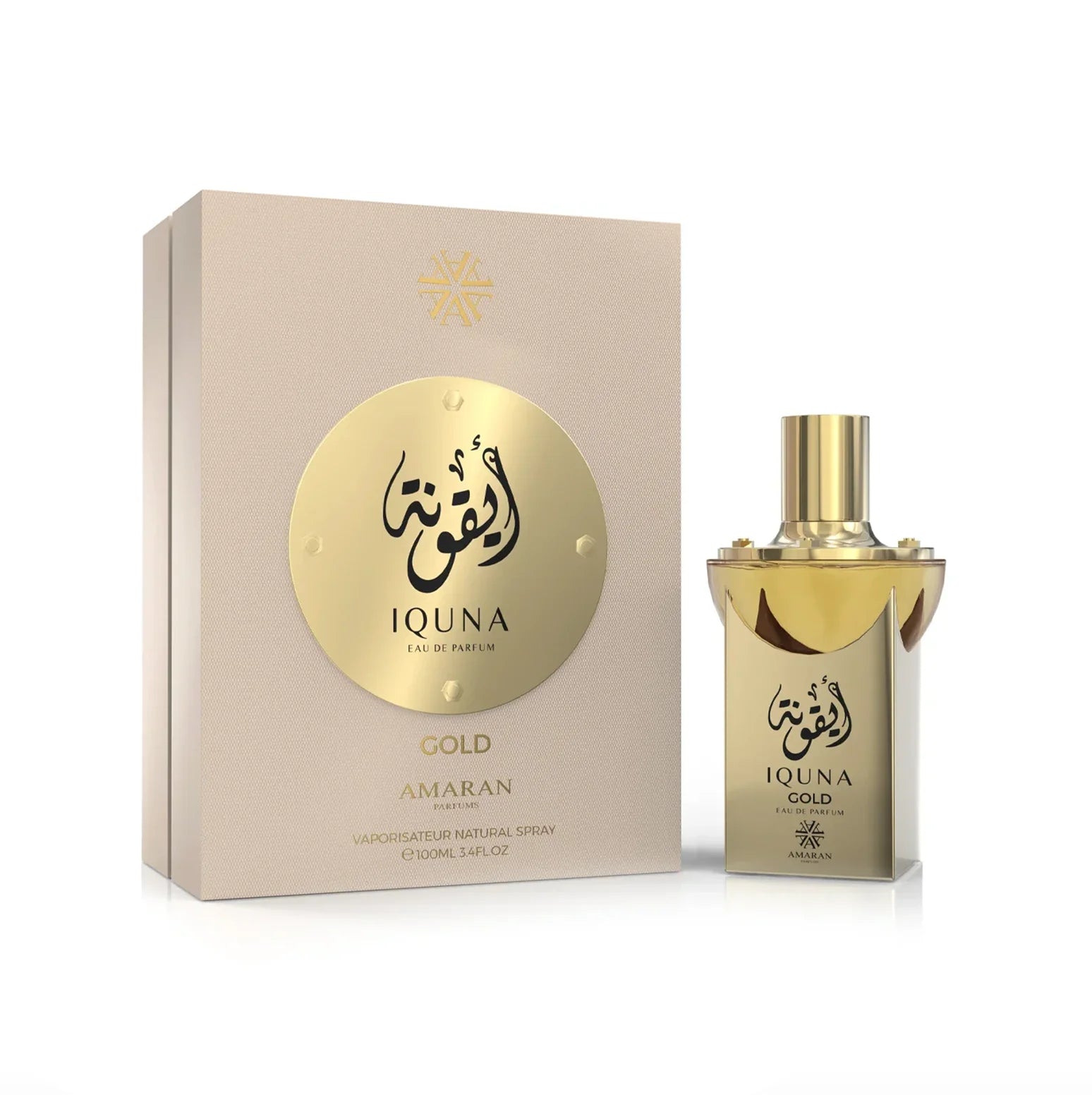 Amaran Exclusive Iquna Gold EDP 3.4 Fl oz