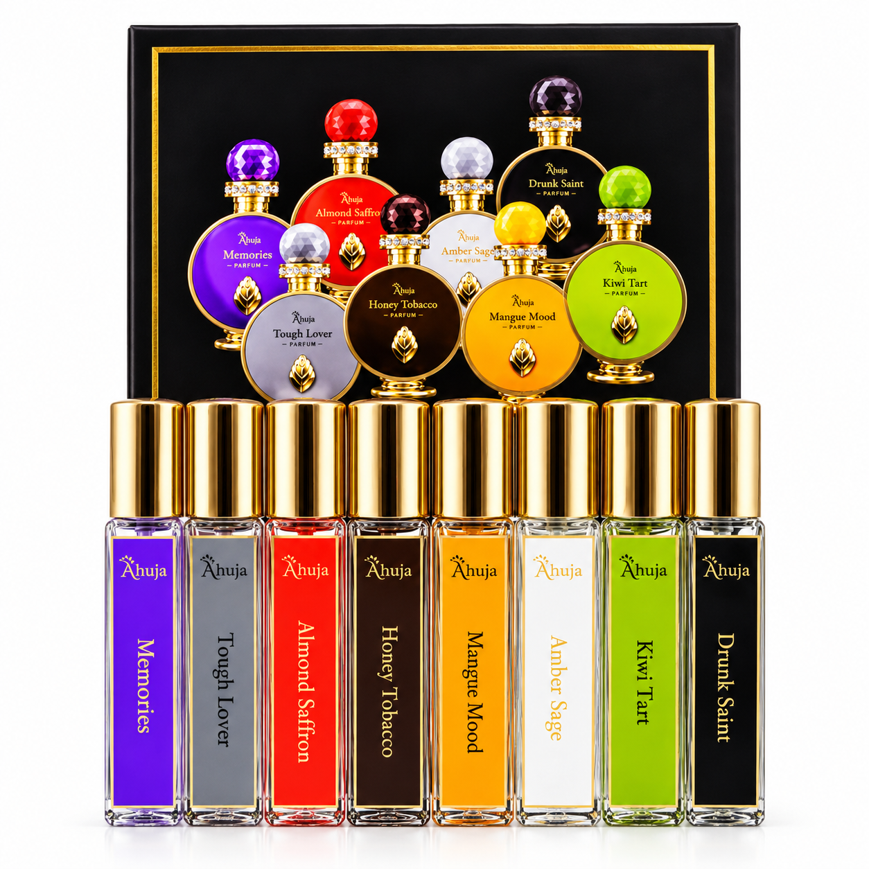 Ahuja Private Collection Discovery Set Parfum 8 x 10 ml
