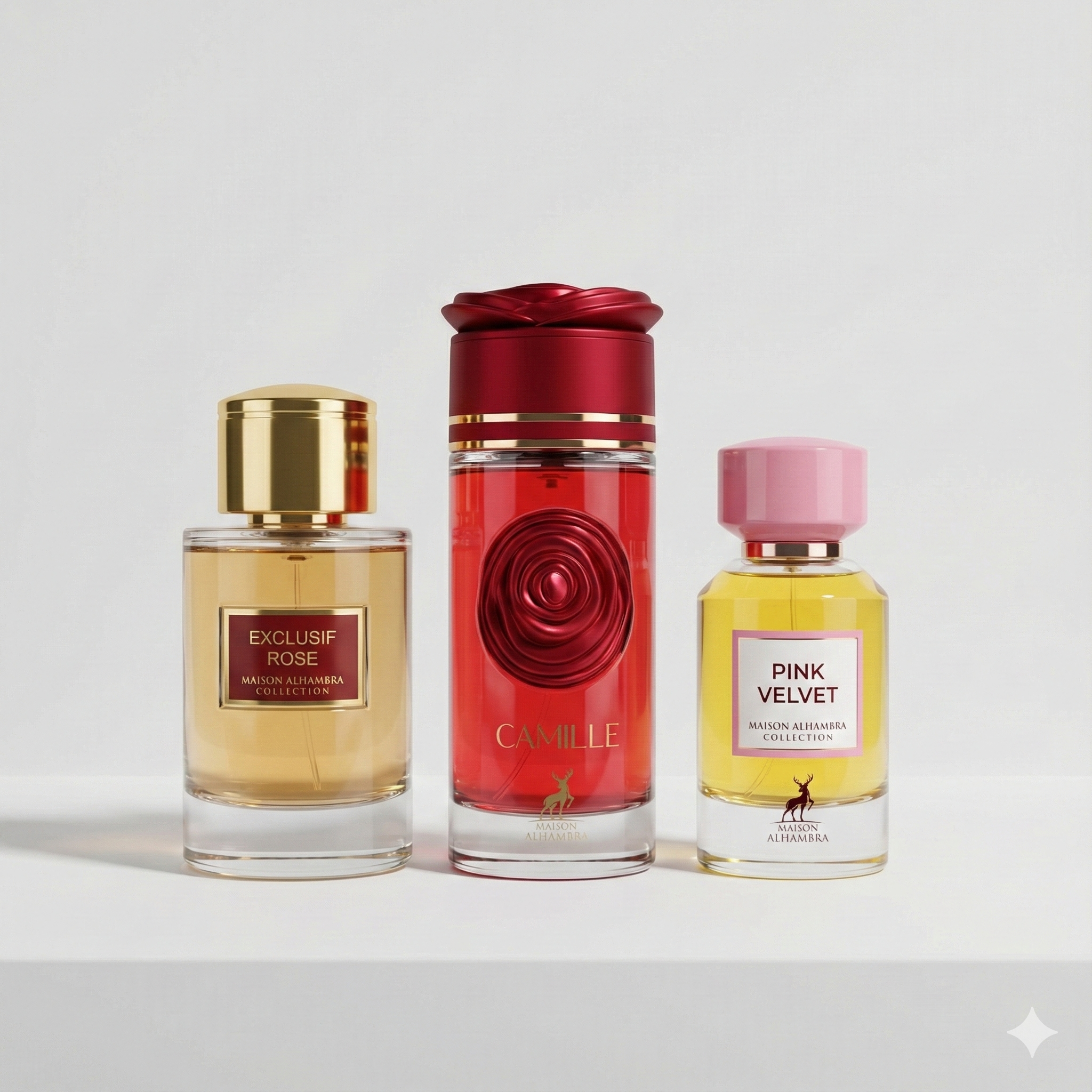Maison Alhambra The "Rose & Romance" Bundle Unisex EDP Spray 3.0 oz