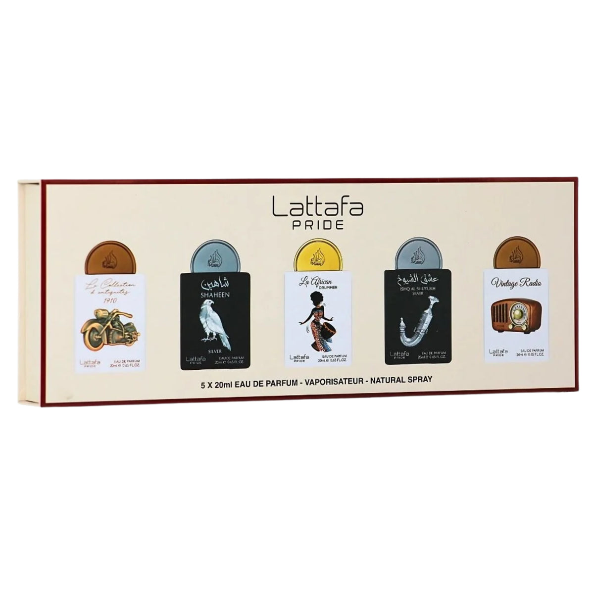 Lattafa pride 5pcs Gift Set Collection