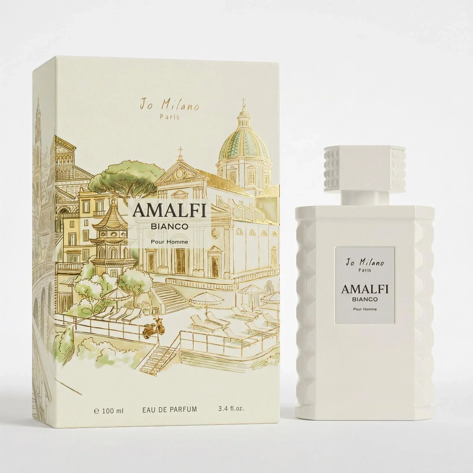 Jo Milano Amalfi Bianco Pour Homme EDP 3.4 Fl oz