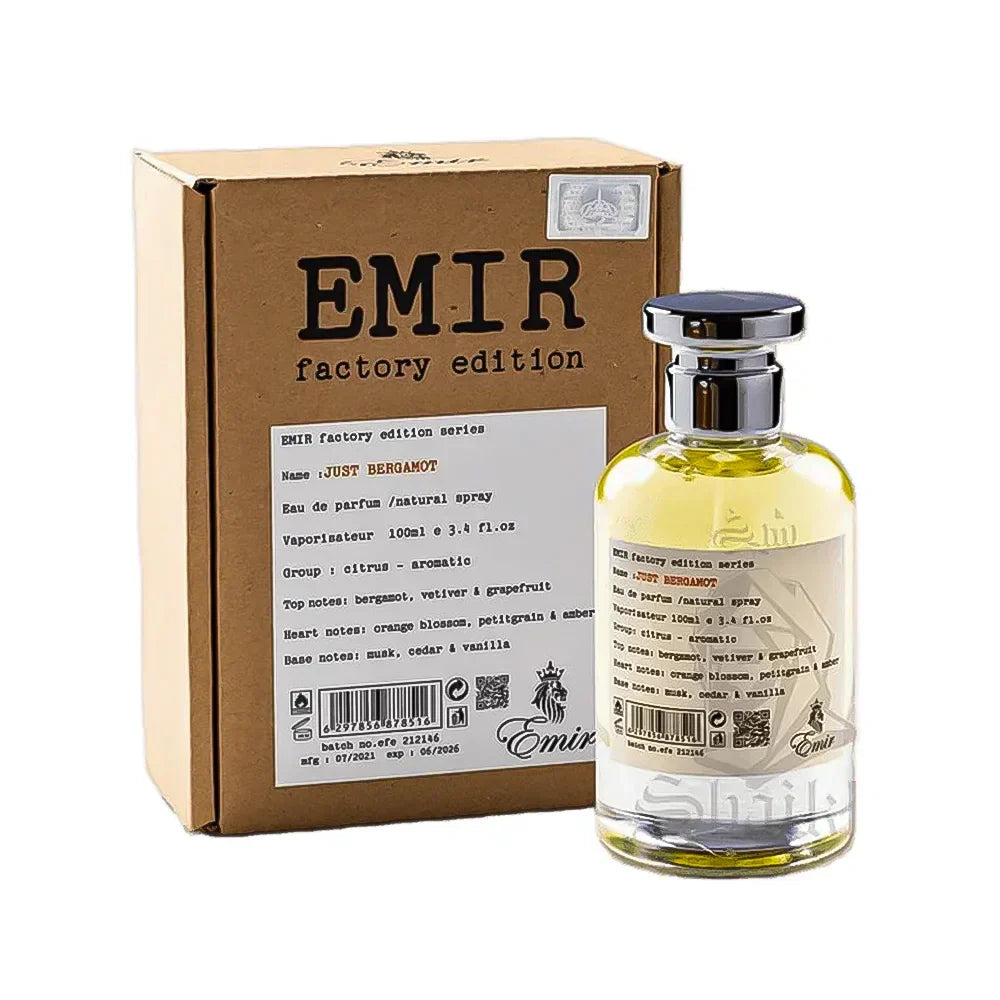 Paris Corner Emir Just Bergamont Factory Edition EDP 3.4 oz
