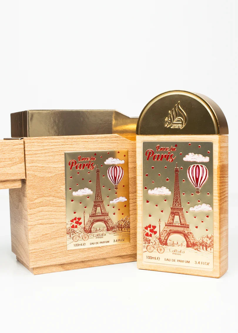 Lattafa Pride Love In Paris EDP 3.4 Fl oz