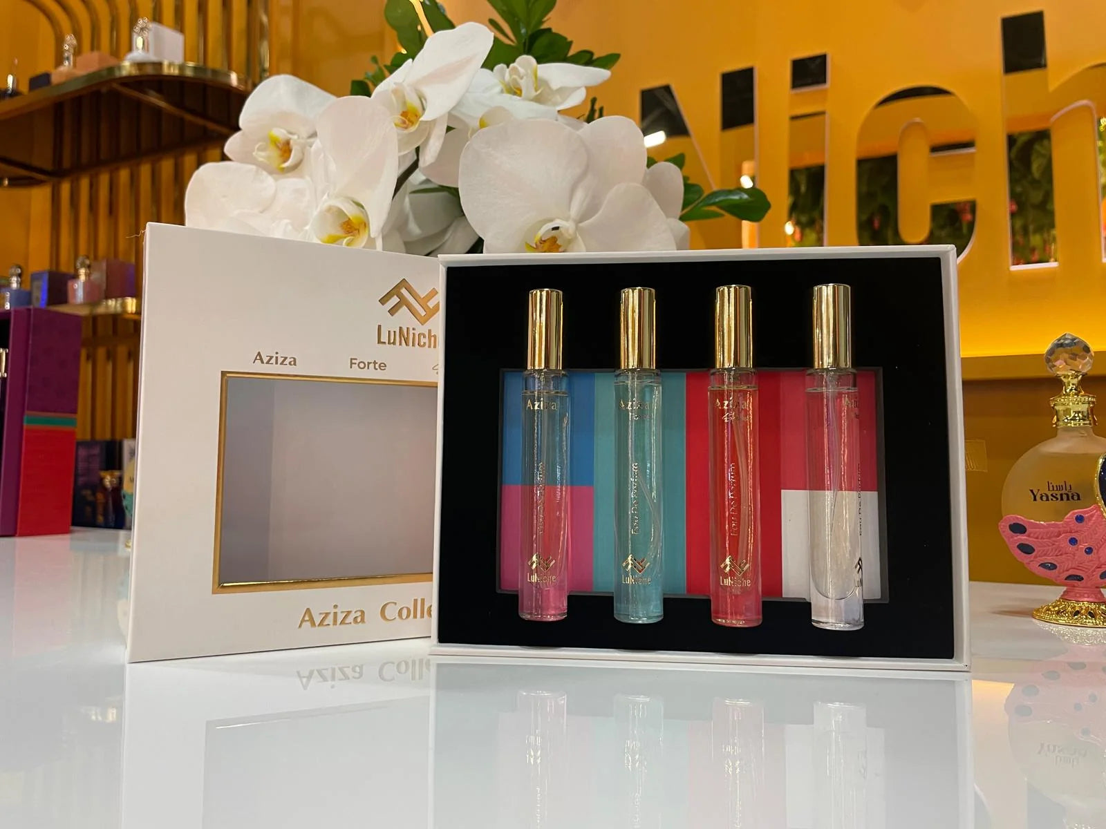 Luniche Aziza 4Pcs Discovery Set 4 Piece Gift Set
