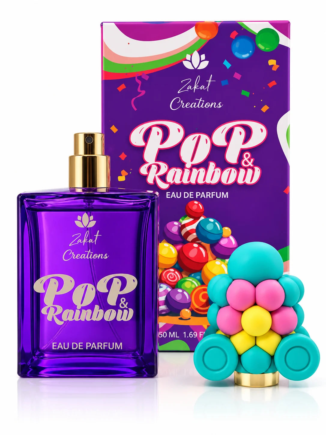 Zakat Creations Pop & Rainbow EDP 1.7 oz