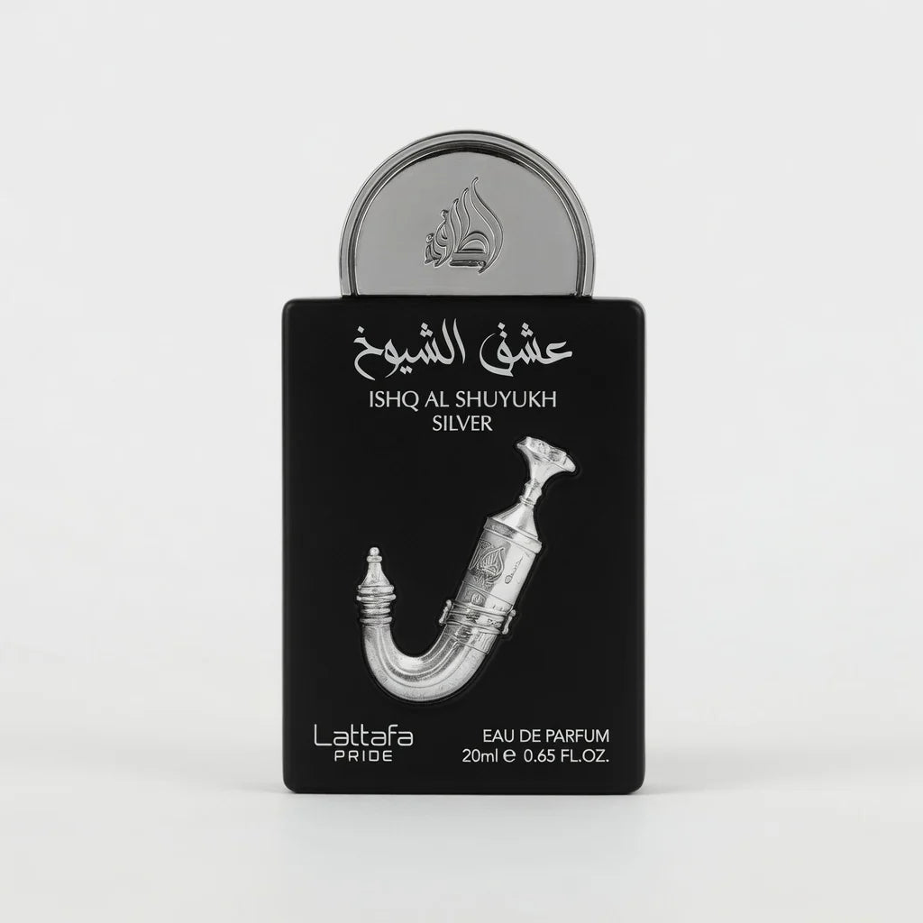Lattafa Pride Ishq Al Shuyukh Silver EDP 0.67 oz