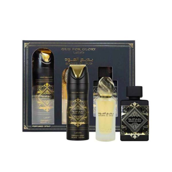 Lattafa Badee Al Oud For Glory Gift Set