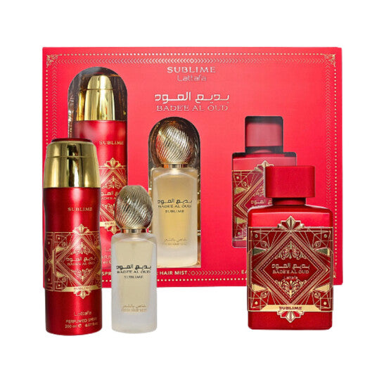 Badee Al Oud Sublime By Lattafa 3PC Gift Set