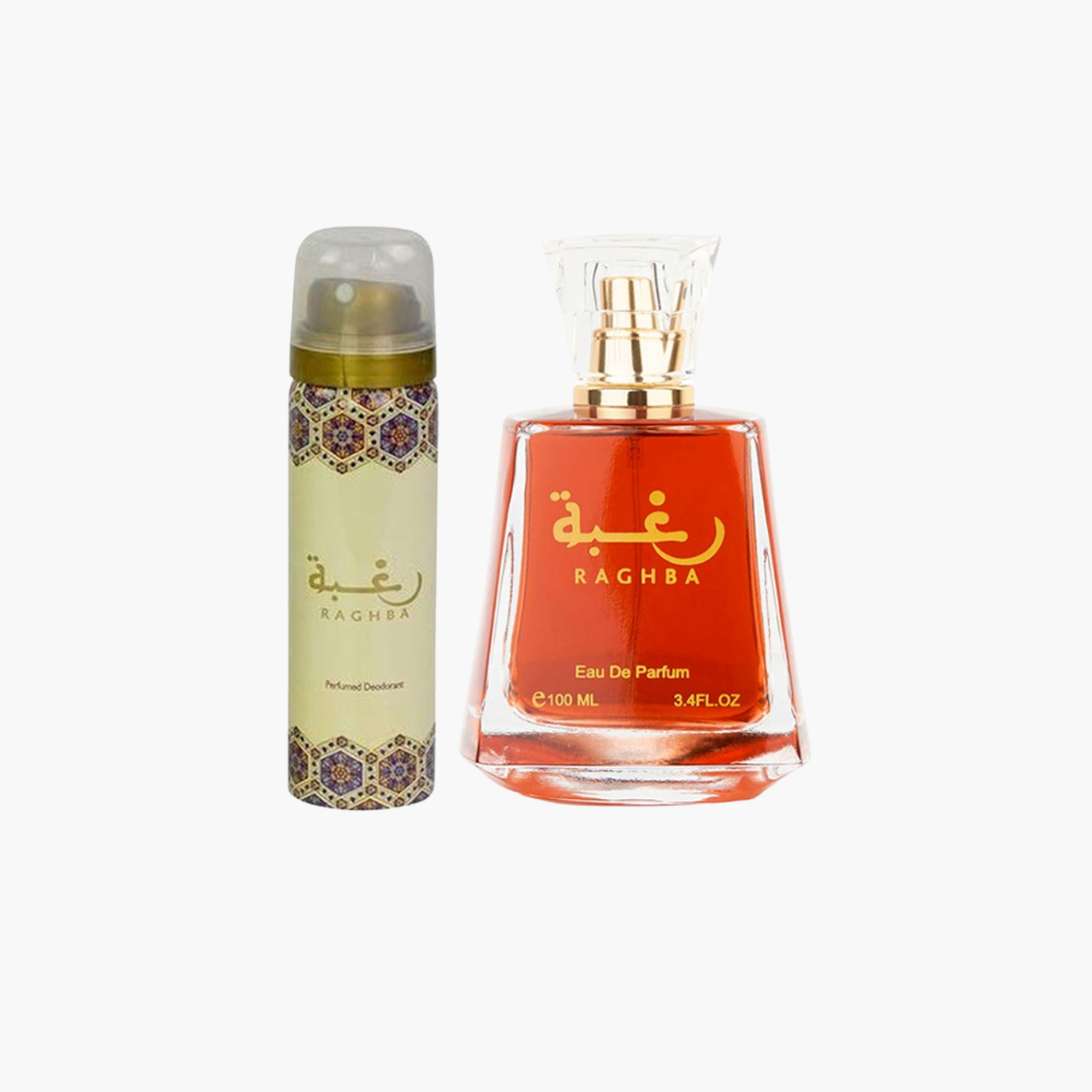 Lattafa Raghba Perfume + Deodorant