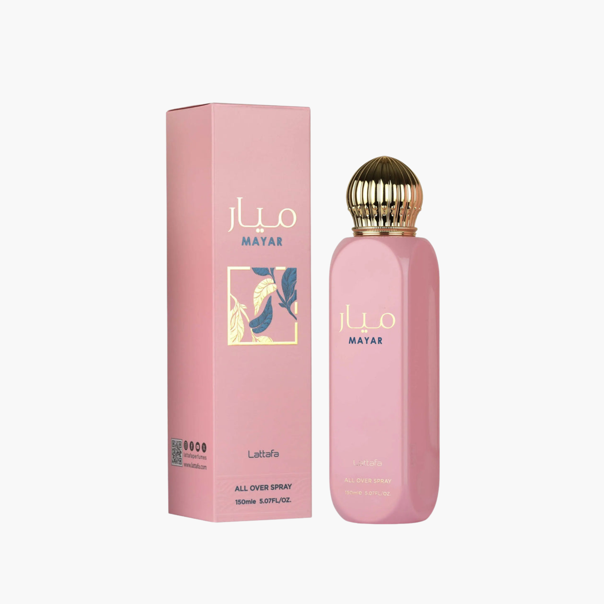 Mayar Pink By Lattafa All Over Body Spray
