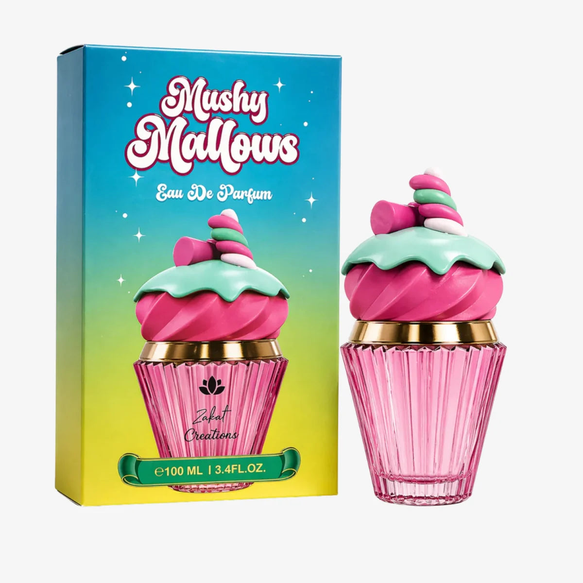Zakat Creations Cupcake Mushy Mallows EDP 3.4 Fl oz